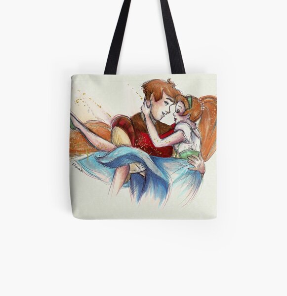 Thumbelina All Over Print Tote Bag