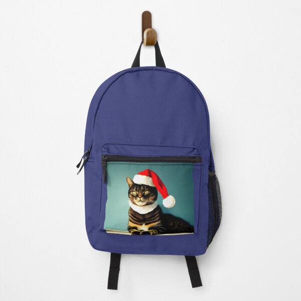 Aperçu de l'œuvre Chat Père Noël créée et vendue par NitaBond.