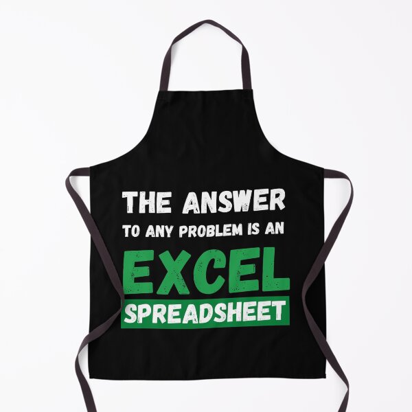 Item preview, The answer to any problem is an excel spreadsheet designed and sold by TomorrowQuotes.