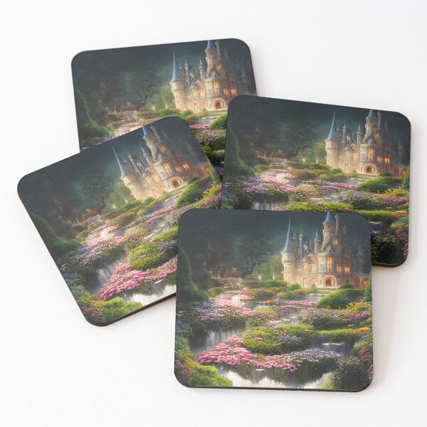 Item preview, Fantasy Mansion, Night Castle, Fantasy Kingdom designed and sold by SunDoor Art.
