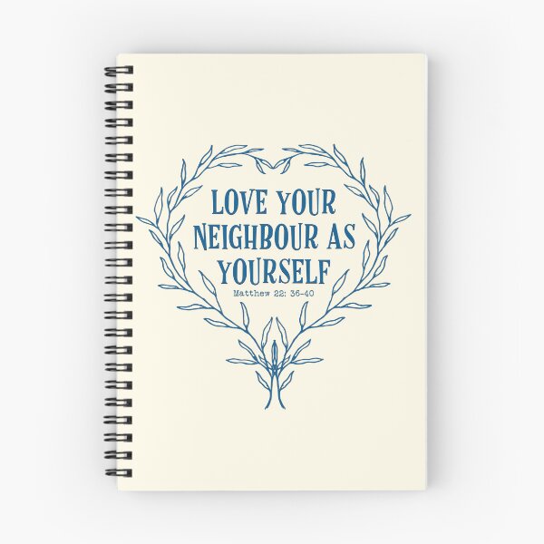 Item preview, Love Your Neighbour As Yourself Matthew 22 Verse 36-49 | Thanksgiving | Christian Art | Exaltation | Edification | Gospel designed and sold by MJDezigns.