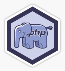 PHP Elephant Logo Sticker Sticker