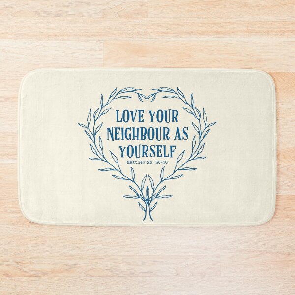 Item preview, Love Your Neighbour As Yourself Matthew 22 Verse 36-49 | Thanksgiving | Christian Art | Exaltation | Edification | Gospel designed and sold by MJDezigns.