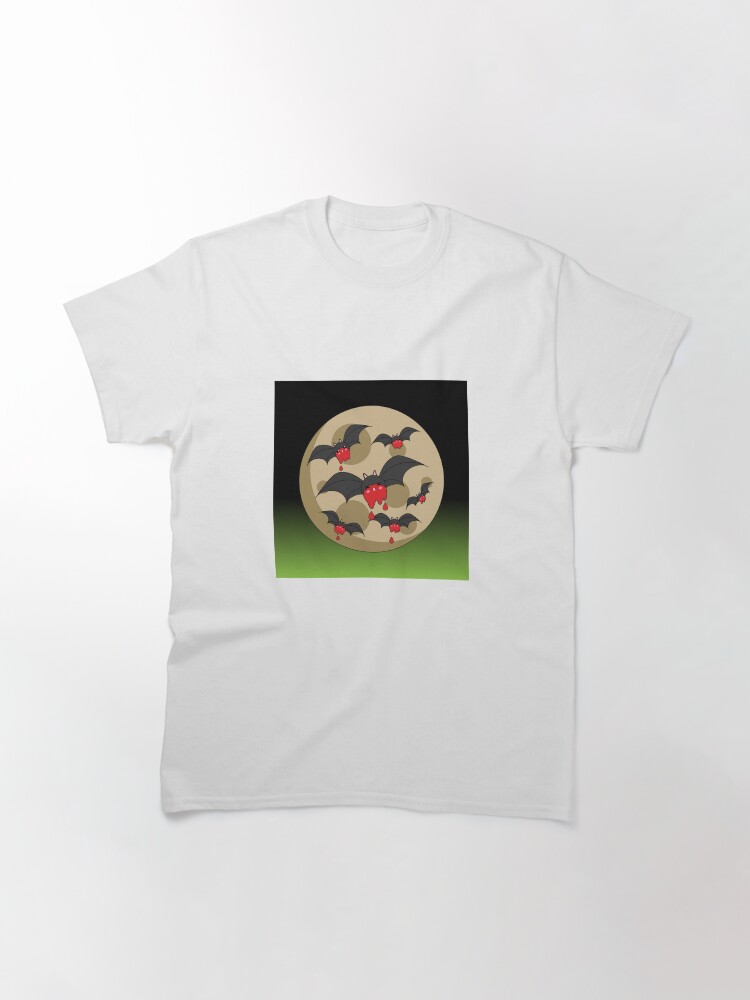 Alternate view of Ketchup Eater Vampire Bats Classic T-Shirt