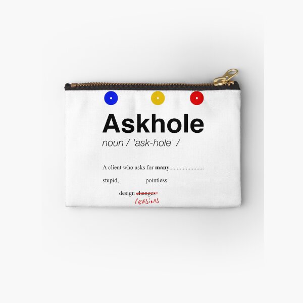 Item preview, Askhole For Graphic Designers designed and sold by peacefulcreator.
