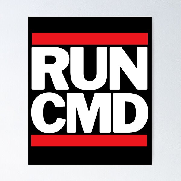 Item preview, Run CMD designed and sold by HappySchnapper.