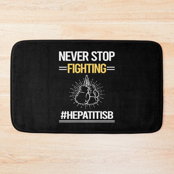 Item preview, Never Stop Fighting With Hepatitis designed and sold by StoreHornedFace.