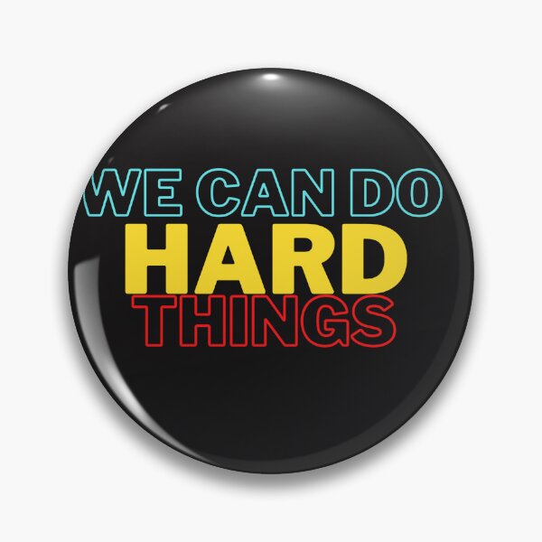 Item preview, we can do hard things pullover hoodies and sweatshirt designed and sold by Asmee sadiq.
