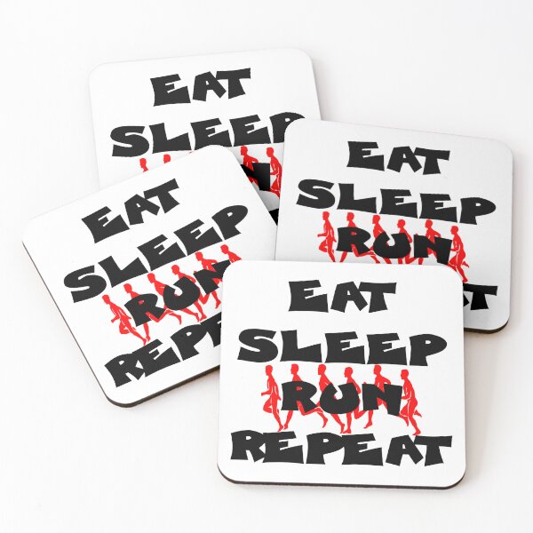 Item preview, EAT SLEEP RUN REPEAT designed and sold by DomGDesign.