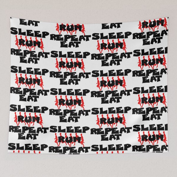 Item preview, EAT SLEEP RUN REPEAT designed and sold by DomGDesign.