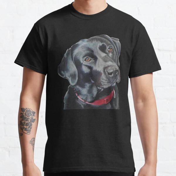 Indi the black Labrador Classic T-Shirt