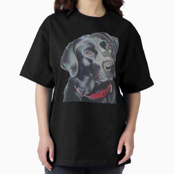 Vista previa del artículo con la obra «Indi el labrador negro», diseñado y vendido por cathyscreations.
