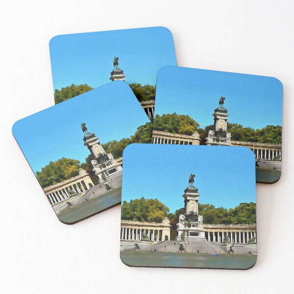Item preview, Retirement Park Madrid (Painting) designed and sold by cmphotographs.