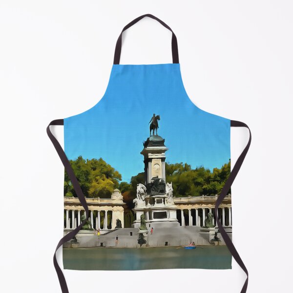 Item preview, Retirement Park Madrid (Painting) designed and sold by cmphotographs.