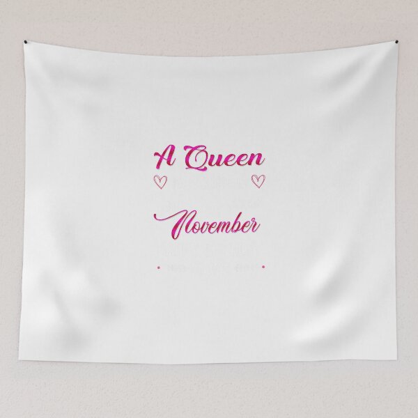 Item preview, A Queen Was Born In November Happy Birthday To Me Gift Girl_1 designed and sold by TGMerwin.