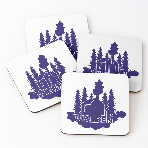 Item preview, Walden - Henry David Thoreau (Blue version) designed and sold by Printables Passions.