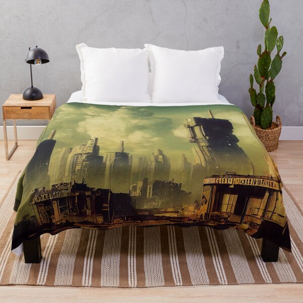 Item preview, Atom Punk Cityscape designed and sold by AM FineArtPrints.