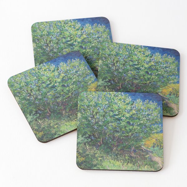 Item preview, Lilac Bush Botanical Nature Painting designed and sold by livianasgifts.