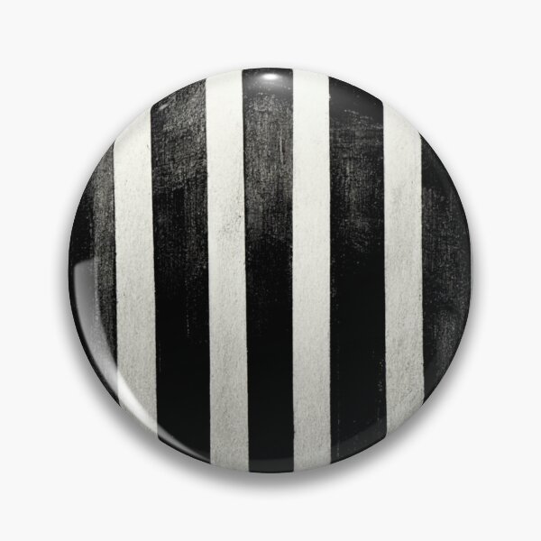 Item preview, Black and white vertical striped top designed and sold by YZO-Design.