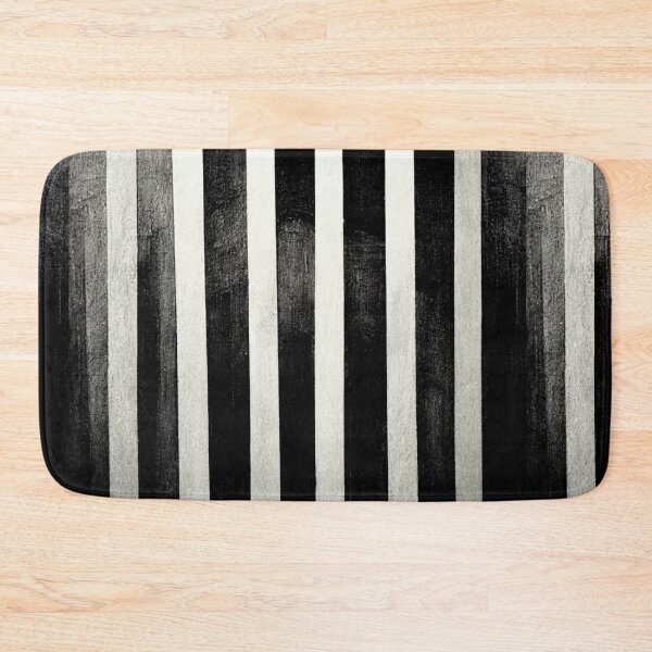 Item preview, Black and white vertical striped top designed and sold by YZO-Design.