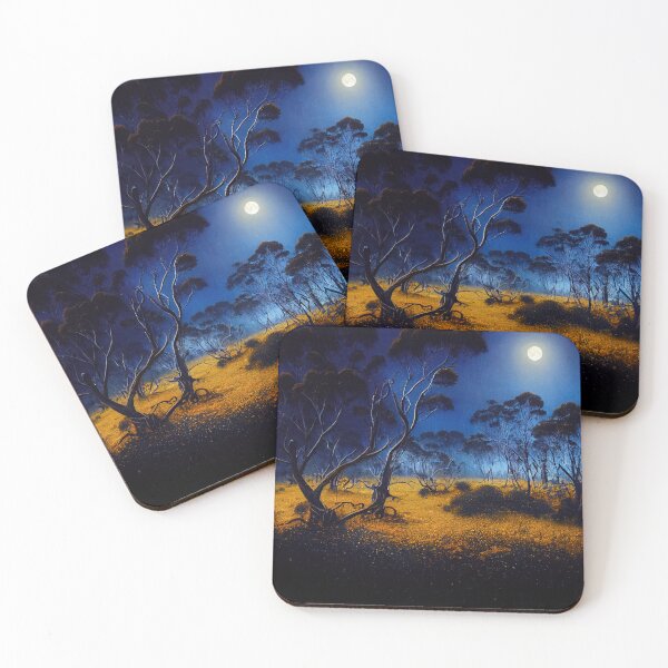 Item preview, Australian Bushland at Night designed and sold by Stephanie Hogg.