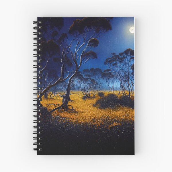 Item preview, Australian Bushland at Night designed and sold by Stephanie Hogg.