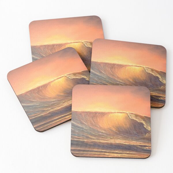 Item preview, Breaking Sunset Wave designed and sold by SunscapesArt.