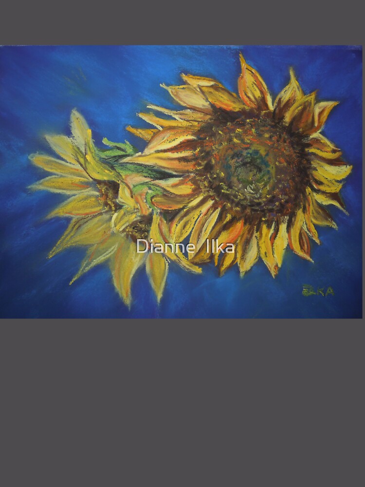 Thumbnail 6 von 6, Premium Oversized Pullover, Sunflower Study (pastel) designt und verkauft von pixie76.