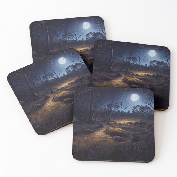 Item preview, Australian Bushland at Night designed and sold by Stephanie Hogg.