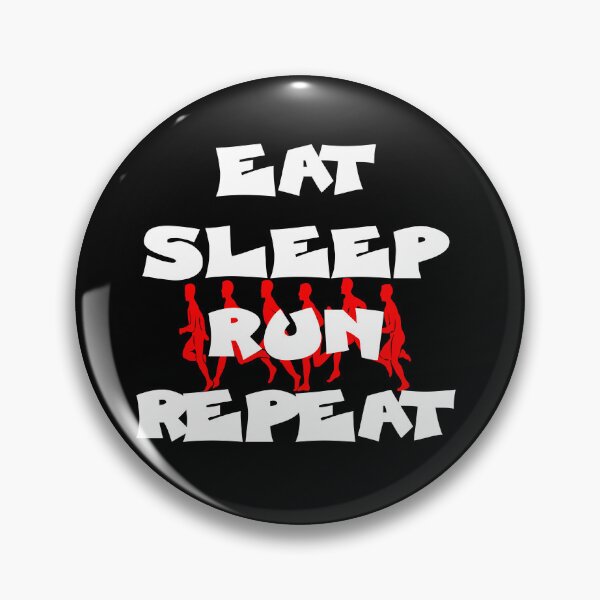 Aperçu de l'œuvre MANGER DORMIR COURIR RÉPÉTER créée et vendue par DomGDesign.