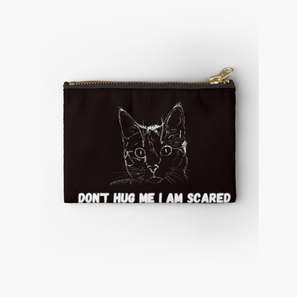 Item preview, Don't hug me I am scared funny cat designed and sold by Sanvente.