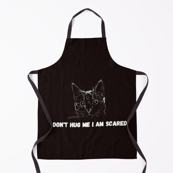 Item preview, Don't hug me I am scared funny cat designed and sold by Sanvente.