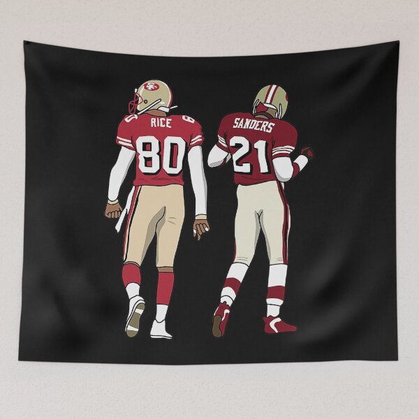 Item preview, Deion Sanders Jerry Rice designed and sold by ElisabethBerga.