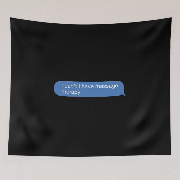 Item preview, I cant I have massage therapy designed and sold by orlumbuspirate.