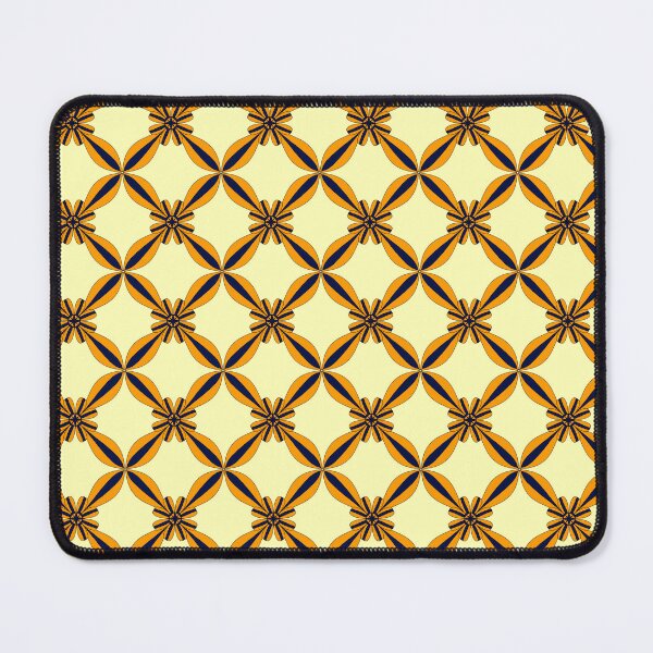 Item preview, Geometric Flower Style Pattern designed and sold by patternologyy.