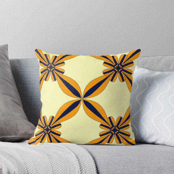 Item preview, Geometric Flower Style Pattern designed and sold by patternologyy.