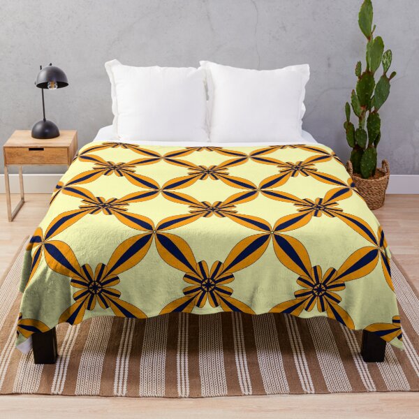 Item preview, Geometric Flower Style Pattern designed and sold by patternologyy.