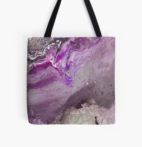 Abstract Pour 1 All Over Print Tote Bag