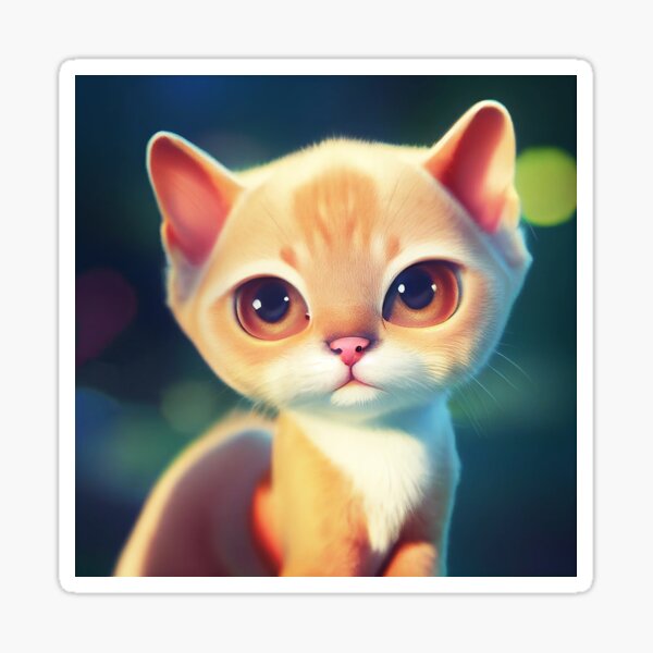 Redreaming A Cat Called Toots Sticker