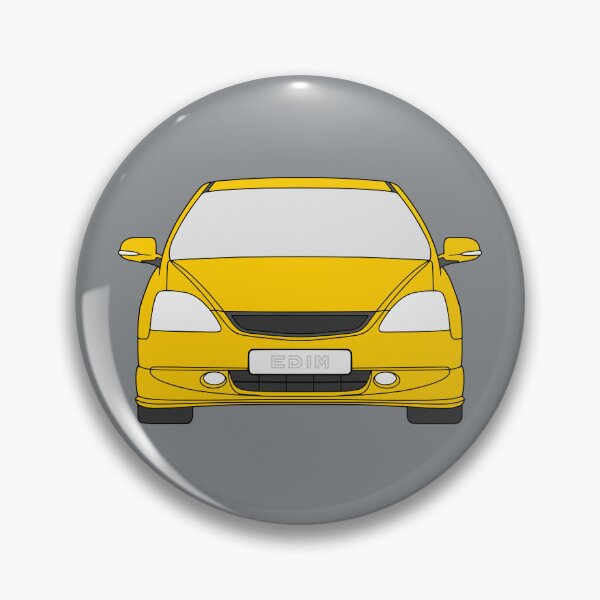 Item preview, Honda Civic 7th generation yellow color designed and sold by EdimDesign.