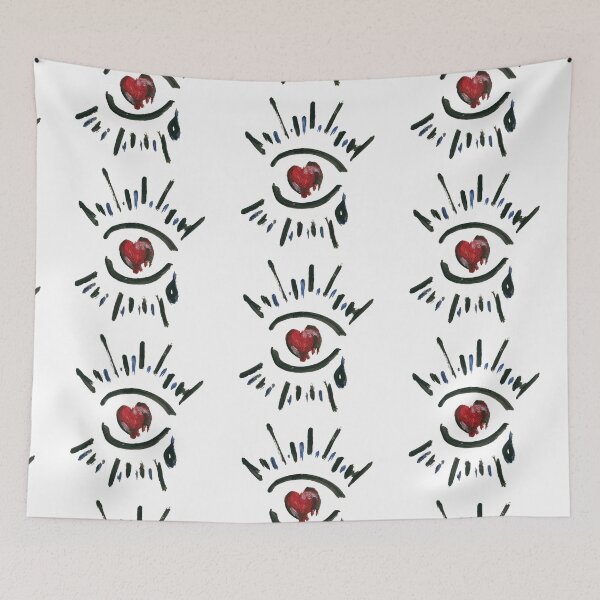 Item preview, Florence Welch Third Eye Art Doodle  designed and sold by incloudines.