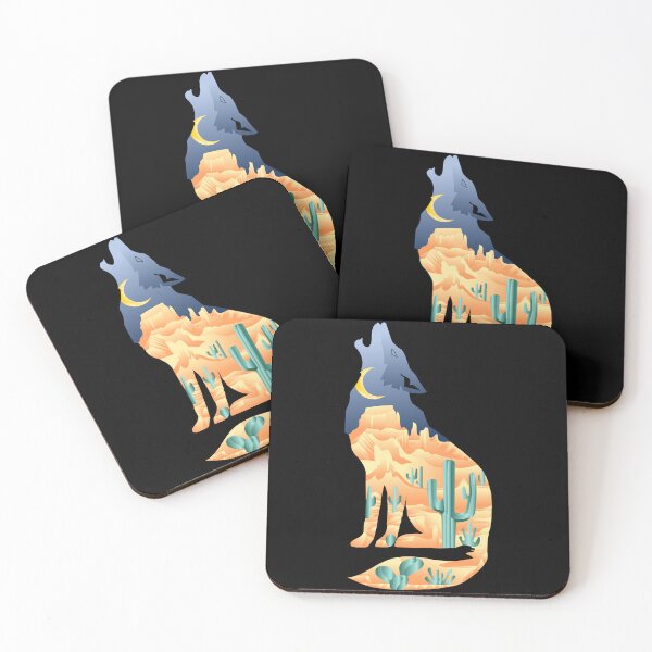 Item preview, Desert in Coyote  designed and sold by Paula Helit.