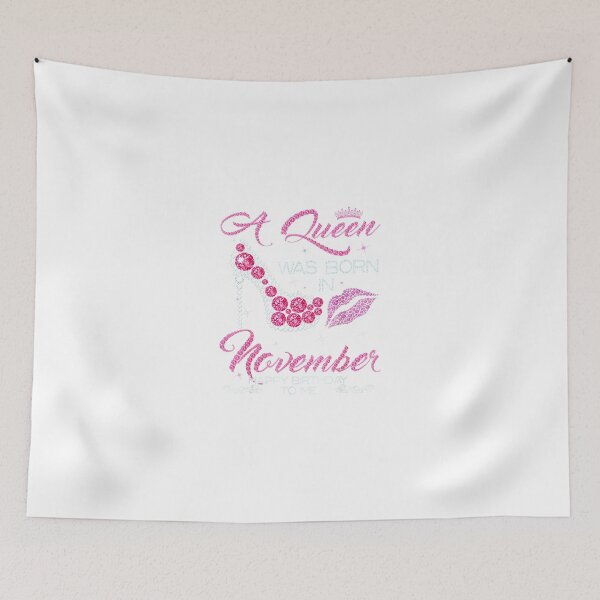 Item preview, A Queen Was Born In November Happy Birthday To Me T-shirt designed and sold by TGMerwin.