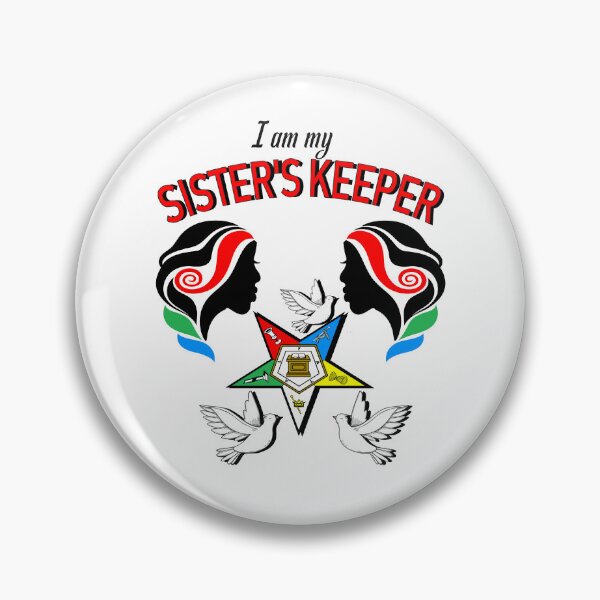 Item preview, OES Order Of The Eastern Star Logo Sister keeper Freemason designed and sold by TopTeeShop.