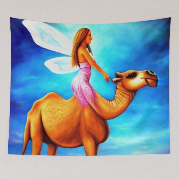 Item preview, Fairy With Camel designed and sold by camel77.