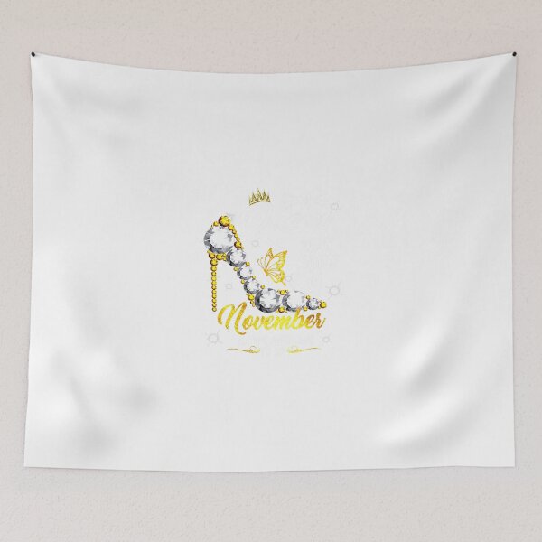 Item preview, A Queen Was Born in November Happy Birthday To Me designed and sold by TGMerwin.