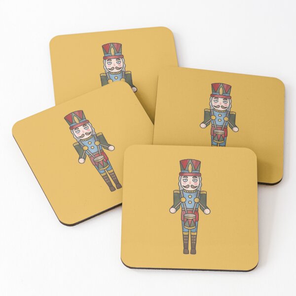 Item preview, Vintage Nutcracker on a Shade of Soft Orange Color Background 6 designed and sold by Beneficial Art.