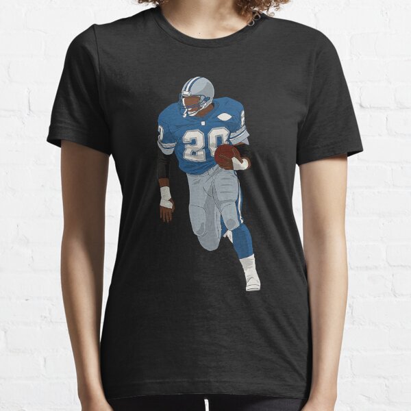 SantoriSport Barry Sanders Vintage Style Bootleg T-Shirt, Barry Sanders Shirt, Vintage 90s Graphic Oversized Sport Tee, Football Bootleg Gift.