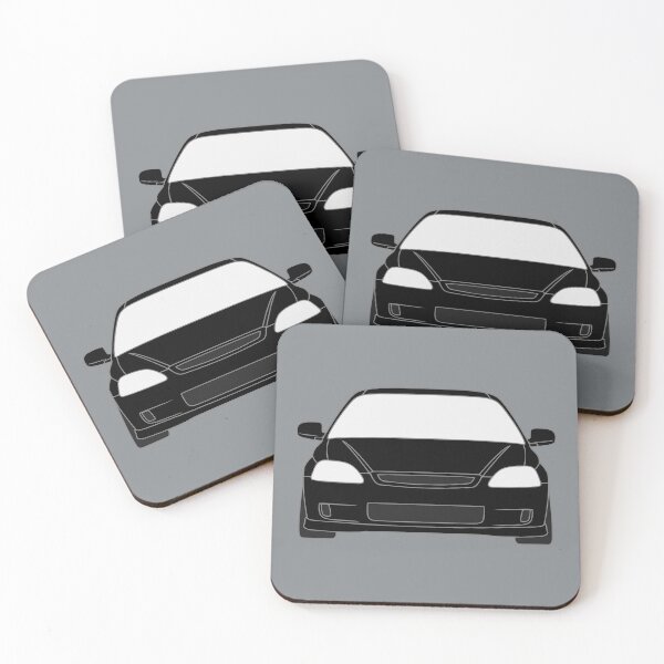 Item preview, Honda Civic 6th generation black color designed and sold by EdimDesign.