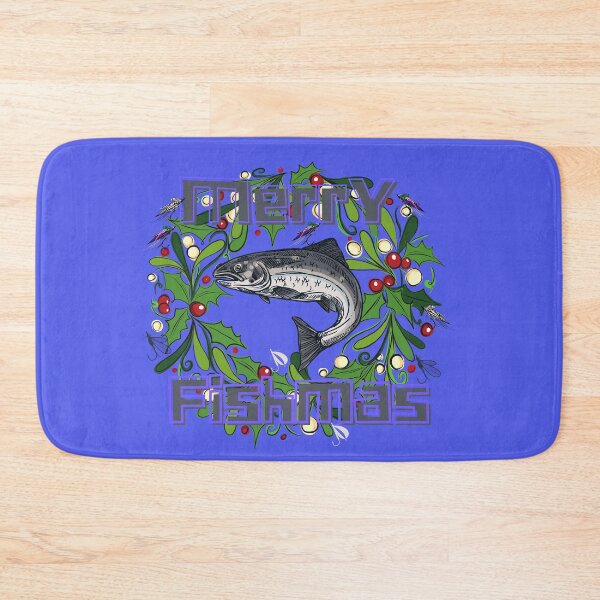 Item preview, Merry Fishmas Christmas Wreath Stickers & Gifts designed and sold by Willyboy16.